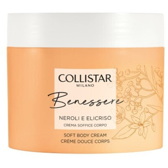 Collistar Benessere Neroli And Helichrysum Soft Body Cream 200ml
