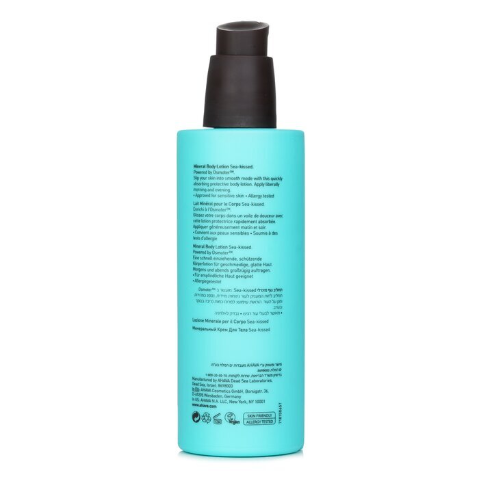 Ahava Deadsea Water Mineral Sea-kissed Body Lotion Approved For Sensitive Skin 250ml