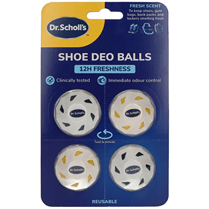 Scholl Shoe Deo Balls ( 4 Pcs )