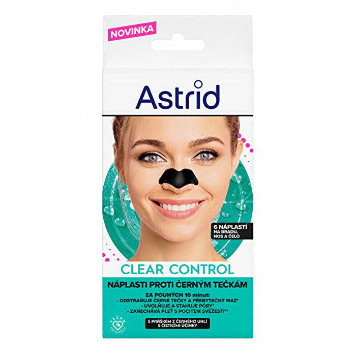 Astrid Clear Control - Náplasti Proti černým Tečkám 6 Ks