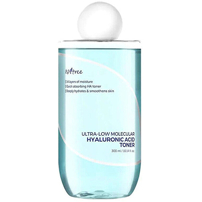 Isntree Ultra-low Molecular Hyaluronic Acid Toner - Pleťove Tonikum S Kyselinou Hyaluronovou 300ml