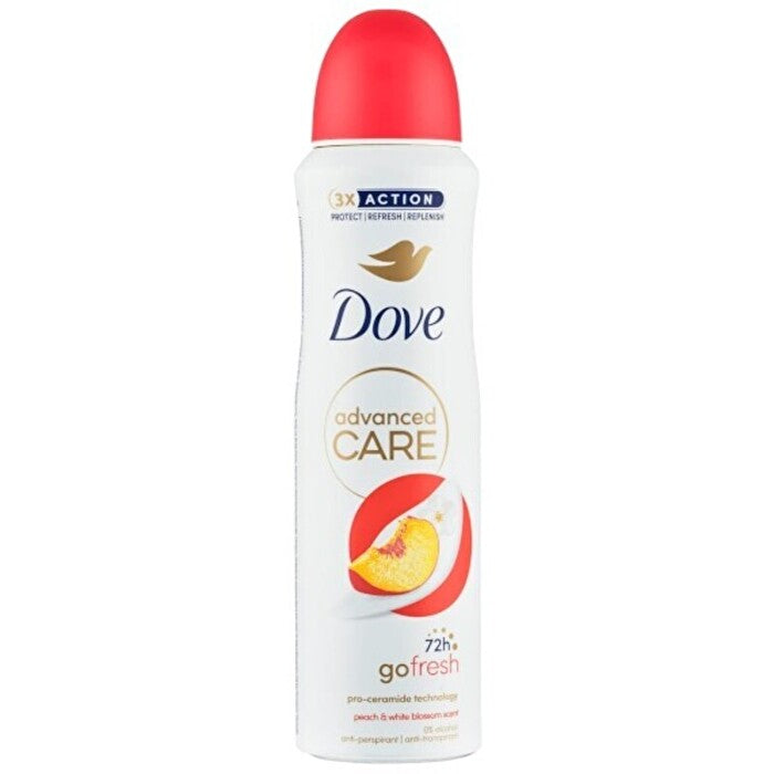 Dove Advanced Care Peach & White Blossom Deodorant 150ml
