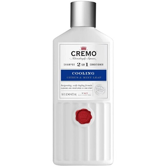 Cremo Citrus & Mint Leaf Cooling Shampoo 2in1 Conditioner 473ml