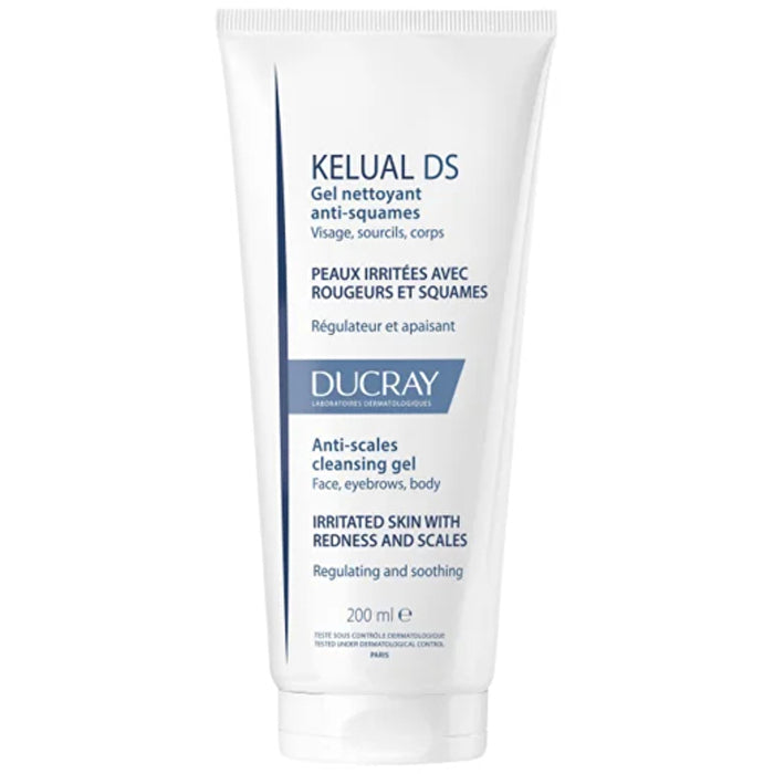 Ducray Kelual Ds Anti-scales Cleansing Gel - Čisticí Gel Pro Podrážděnou Pokožku 200ml
