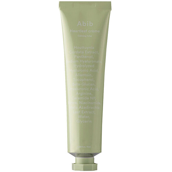 Abib Heartleaf Creme Calming Tube - Zklidňující Pleťový Krem 75ml
