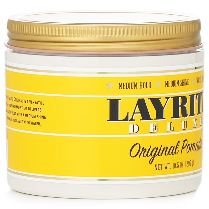 Layrite Original Pomade (Medium Hold, Medium Shine, Water Soluble) 297g/10.5oz