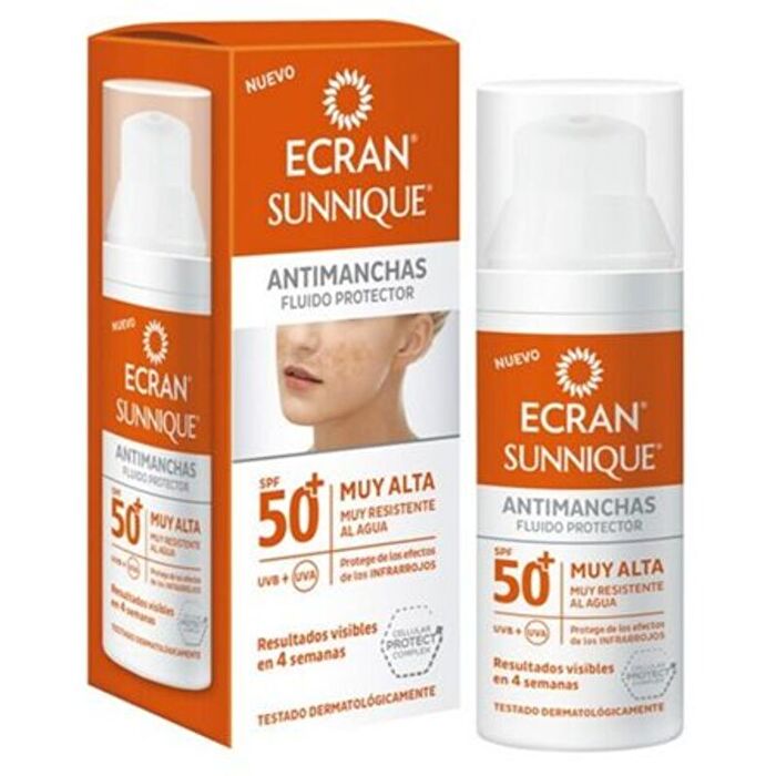 Ecran® Sunnique® Anti-dark Spots Spf 50+ - Pleťová Pěna Na Ochranu Před Sluncem 50ml