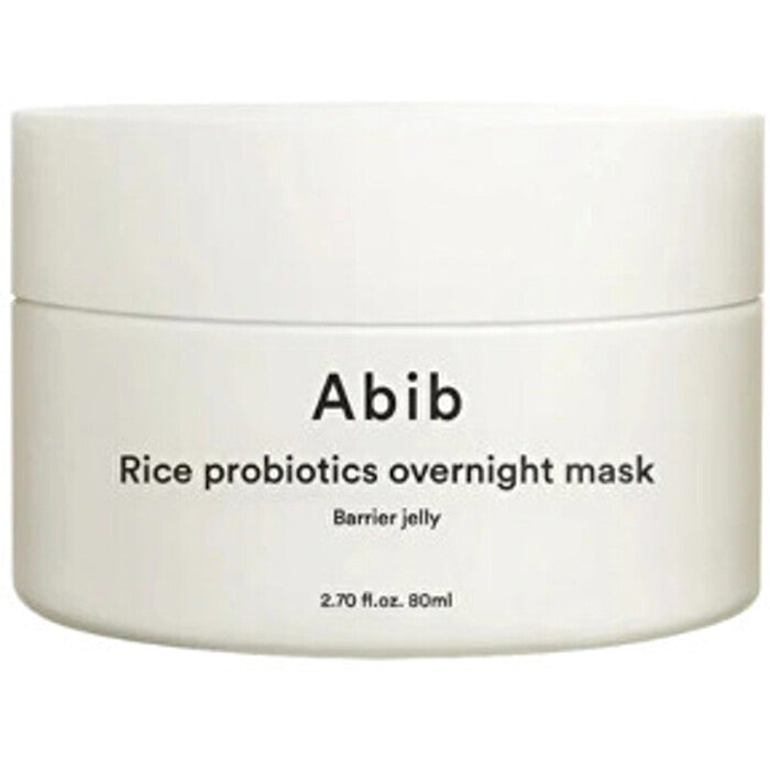Abib Barrier Jelly Rice Probiotics Overnight Mask - Noční Pleťová Maska S Probiotiky 80ml