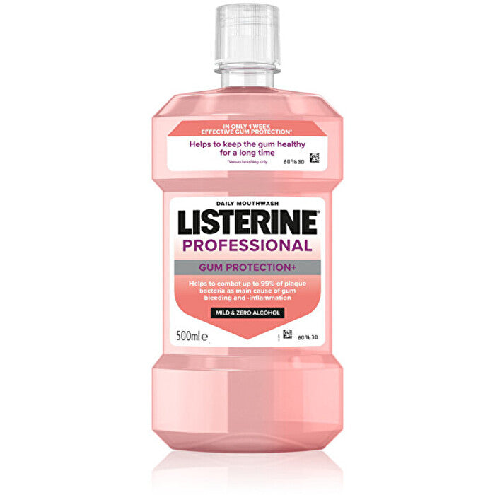 Listerine Professional Gum Protection+ Mouthwash - Ústní Voda 500ml