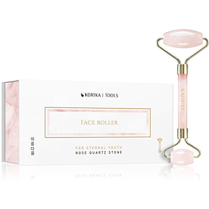 Korika Face Roller ( Pink ) - Masážní Váleček Na Obličej Z Růženínu