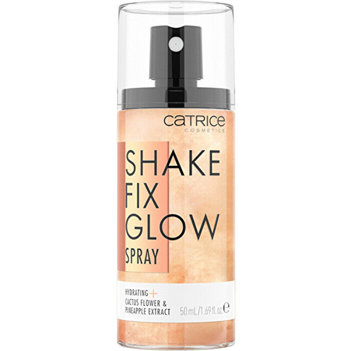 Catrice Shake Fix Glow Spray - Hydratační Fixační Sprej Na Obličej 50ml
