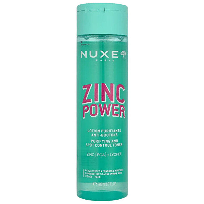 Nuxe Zinc Power Purifying And Spot Control Toner 200ml