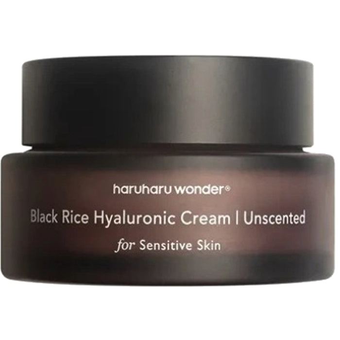 Haruharu Wonder Black Rice 10 Hyaluronic Cream Unscented - Fragrance-free Hydrating Cream 50ml