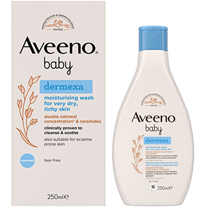 Aveeno Baby Dermexa Gel - Hydrating Cleansing Gel 250ml