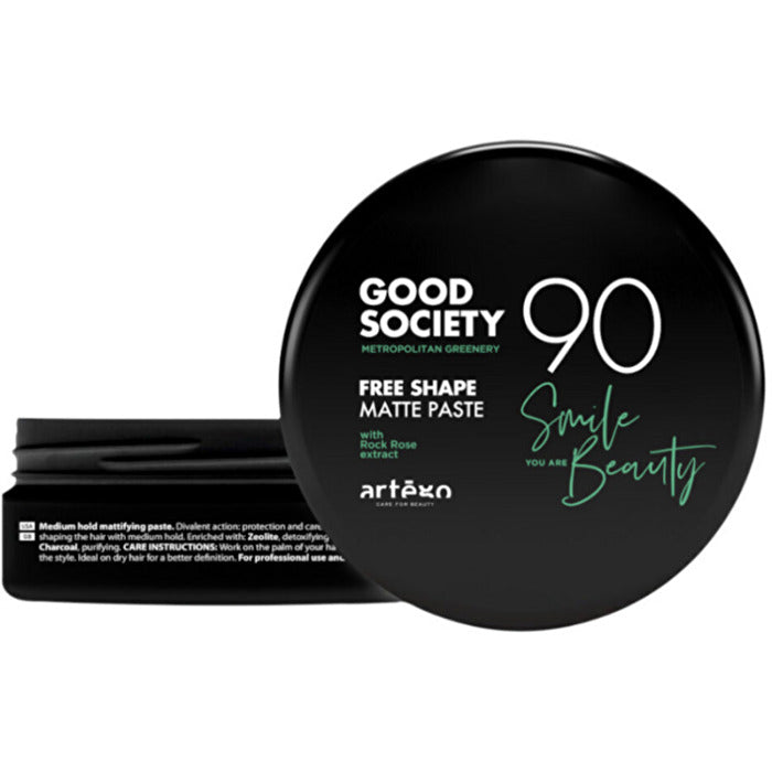 Artègo Good Society 90 Free Shape Matte Paste - Matující Stylingová Pasta Pro Definici A Tvar 100ml