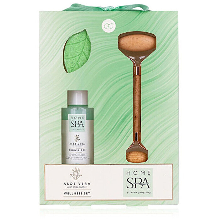 Accentra Aloe Vera Home Spa Bath Care Set - Dárková Sada Peče Do Koupele