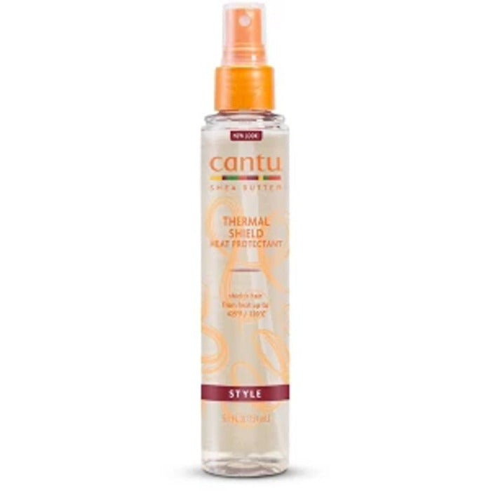 Cantu Shea Butter Thermal Shield Heat Protectant - Stylingový Sprej Pro Tepelnou úpravu Vlasů 151ml