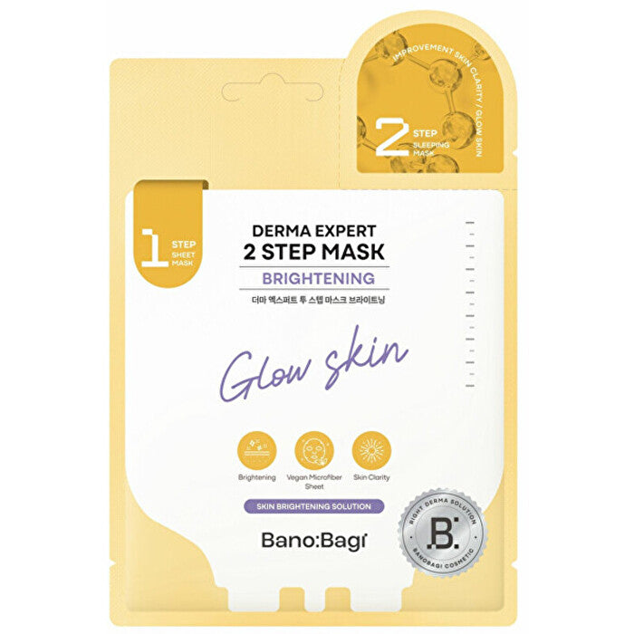 Banobagi Derma Expert Brightening 2 Step Mask - Two-step Brightening Mask 27.0g