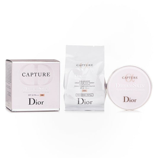 Christian Dior Capture Dreamskin Moist & Perfect Cushion SPF 50 With Extra Refill - # 030 (Medium Beige 2x15g/0.5oz