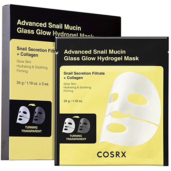 Cosrx Glass Glow Hydrogel Mask Set 34.0g