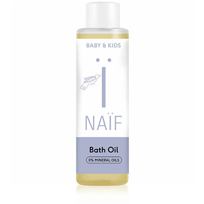 Naif Baby Bath Oil - Mlečný Koupelový Olej Pro Děti A Miminka 100ml