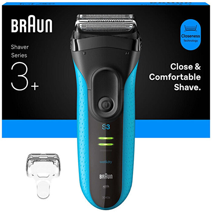 Braun Series 3+ Wet & Dry 3040s - Elektrický Holicí Strojek