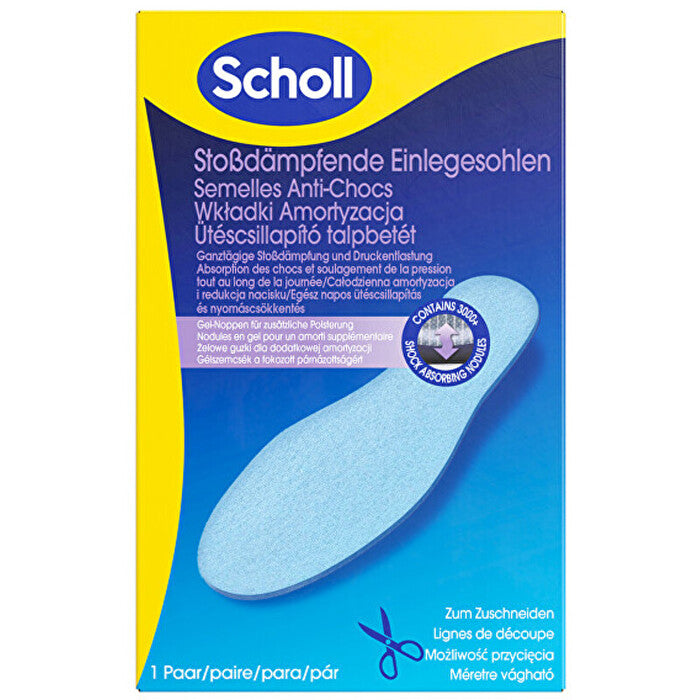 Scholl Shock Reducer Shock-absorbing Insoles ( 1 Pár ) - Vložky Do Bot