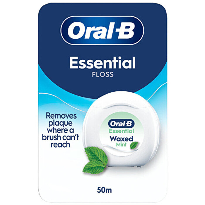 Oral B Essential Waxed Mint Floss - Dentální Voskovaná Nit 0ml