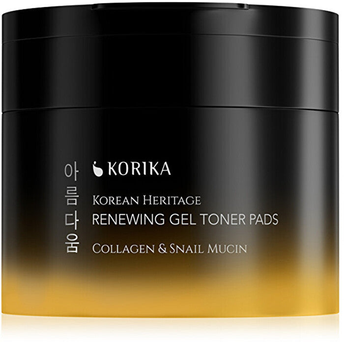 Korika Korean Heritage Renewing Gel Toner Pads - Tonizační Polštářky ( 70 Ks )