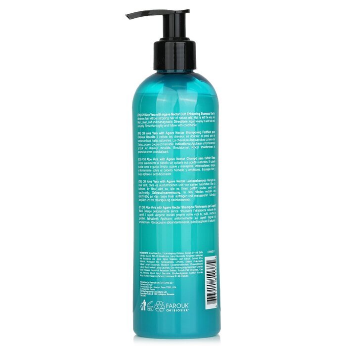 CHI Aloe Vera with Agave Nectar Curls Defined Curl Enhancing Shampoo 340ml/11.5oz