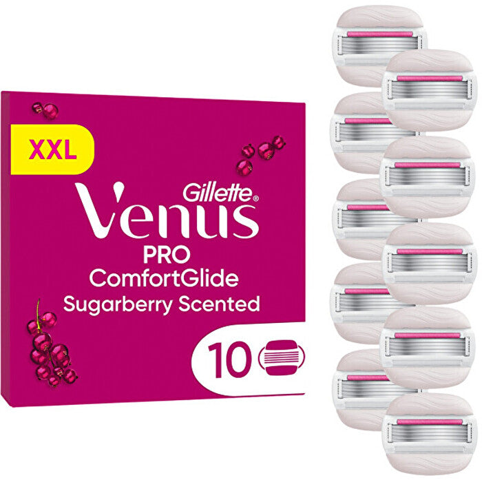 Gillette Comfortglide Sugarberry ( 10 Ks ) - Náhradní Hlavice