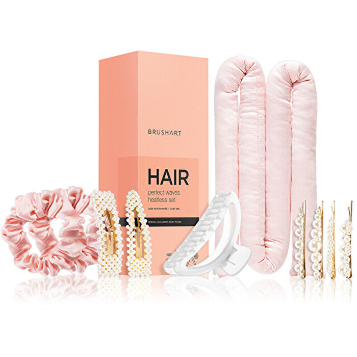 BrushArt Perfect Waves Heatles Set - Sada Pro Natočení Vlasů