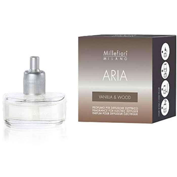 Millefiori Aria Vanilla & Wood Diffuser Refill - Náhradní Náplň Do Elektrickeho Difuzeru 20ml