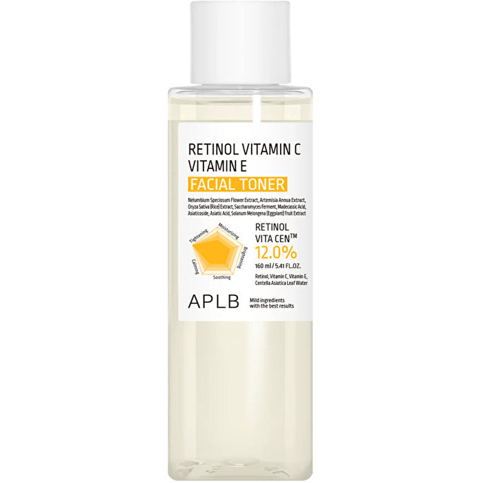 Aplb Retinol Vitamin C Vitamin E Facial Toner - Anti-age Pleťove Tonikum 160ml