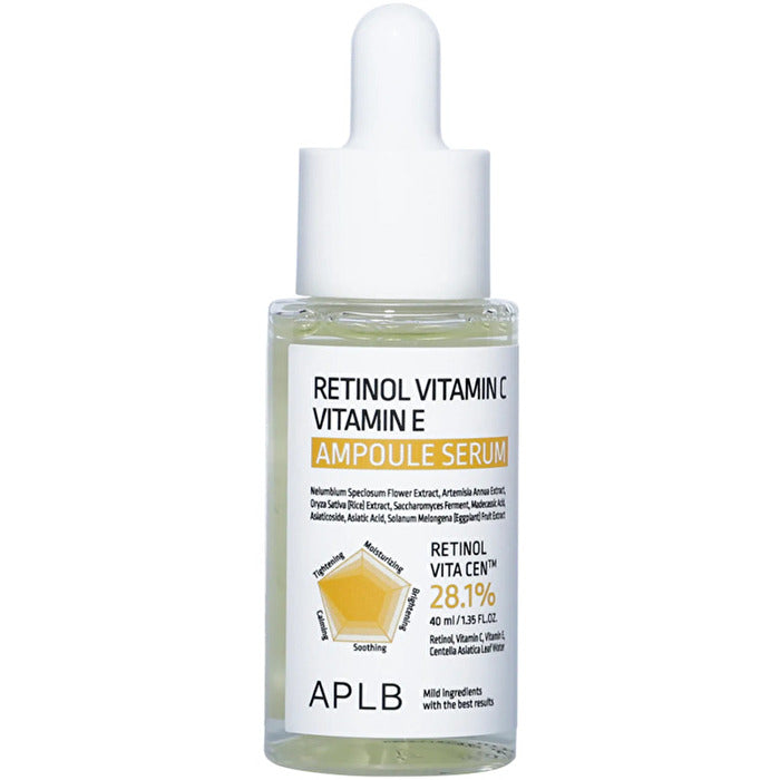 Aplb Retinol Vitamin C Vitamin E Ampoule Serum - Anti-age Ampulove Serum 40ml