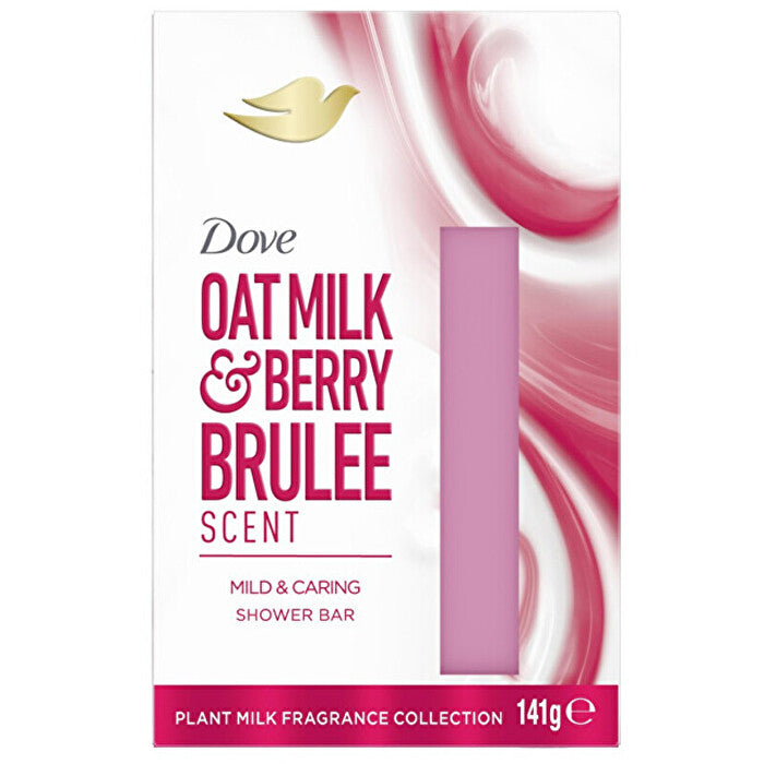 Dove Shower Bar Oat Milk ( Ovesne Mleko A Berry Brulee ) - Kremová Tableta 141.0g