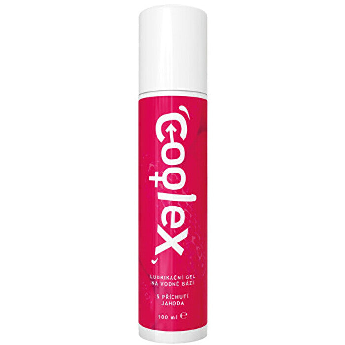 Coolex Jahoda Lubrikační Gel Na Vodní Bázi 100ml