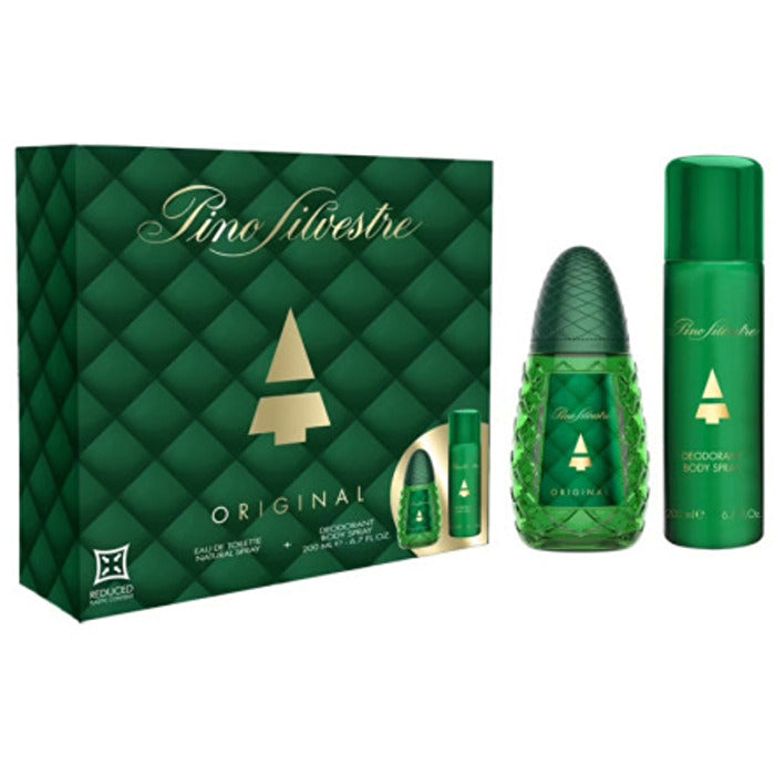 Pino Silvestre Original Dárková Sada Eau De Toilette 125ml A Deospray 200ml 125ml