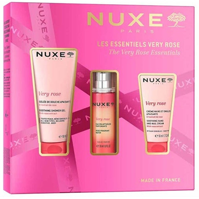 Nuxe The Very Rose Essentials Set - Dárková Sada 180ml