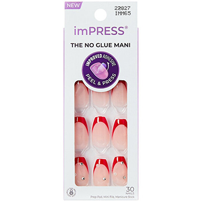 Kiss My Face Impress Nails Happy World - Samolepicí Nehty ( 30 Ks )
