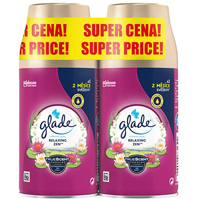 Glade Relaxing Zen Refill Duo - Sada Náplní Do Osvěžovače Vzduchu 269ml