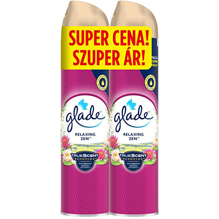 Glade Relaxing Zen Duo - Sada Osvěžovačů Vzduchu 300ml