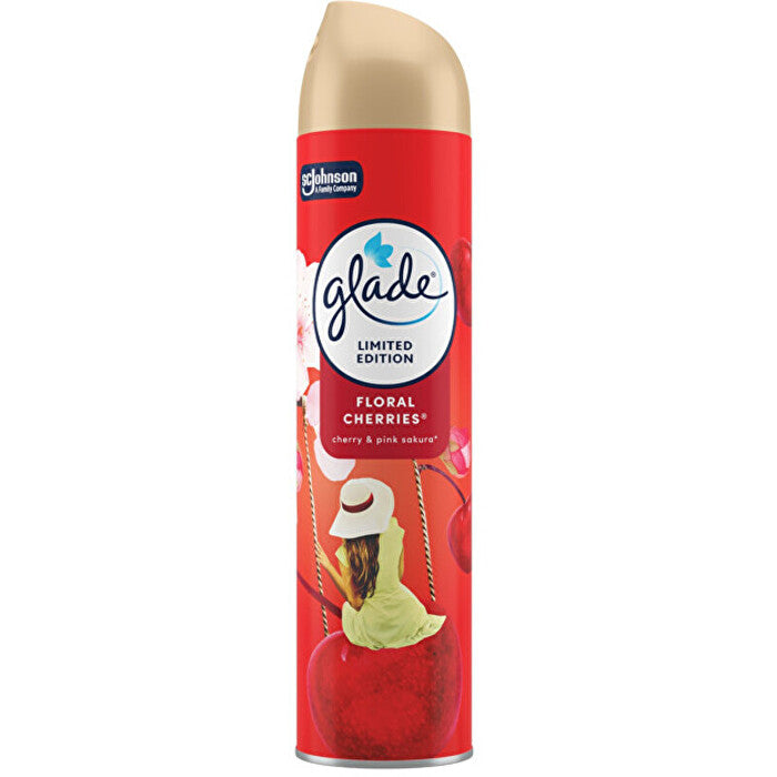 Glade Floral Cherries Spray - Osvěžovač Vzduchu 300ml