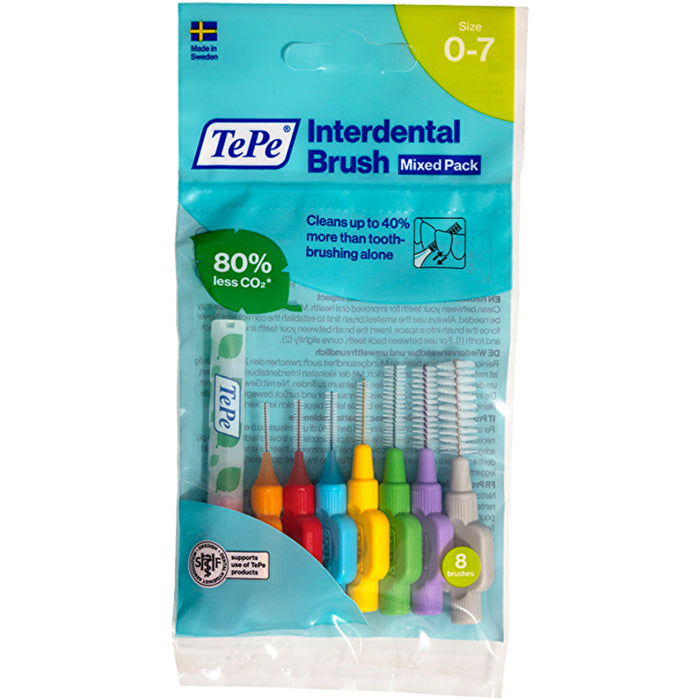 TePe Interdental Brush Original Mixed Pack - Mix Of Interdental Brushes 6.0ks