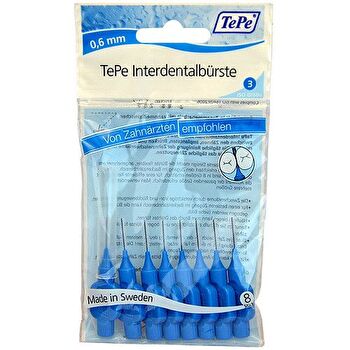 TePe Interdental Brush Normal ( 0 6 Mm Blue ) - Interdental Toothbrushes 6.0ks