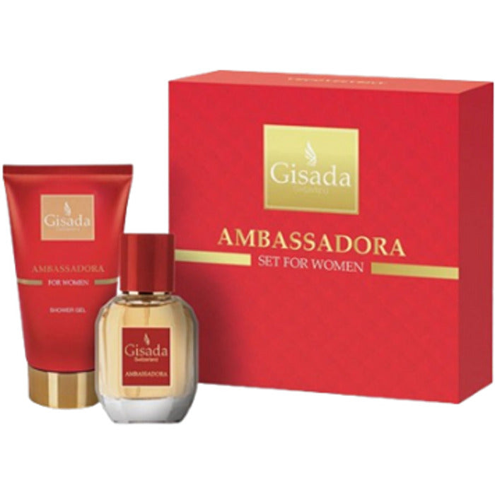 Gisada Ambassadora For Women Dárková Sada Eau De Parfum 50ml A Sprchový Gel 100ml 50ml