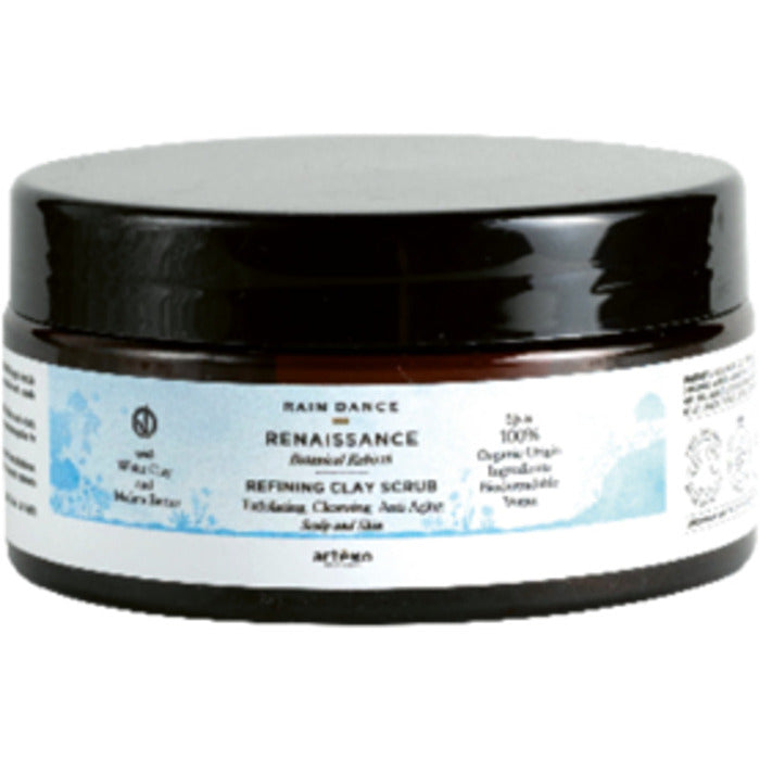 Artègo Rain Dance Renaissance Refining Clay Scrub - Čistící Maska Pro Všechny Typy Vlasů 200ml