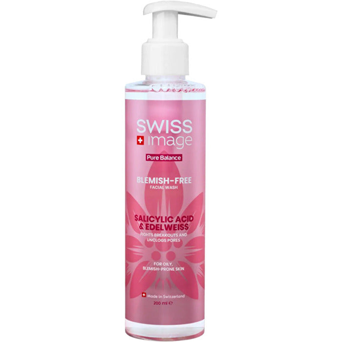 Swiss Image Pure Balance: Blemish-free Facial Wash - Čisticí Pleťový Gel Proti Nedokonalostem 200ml