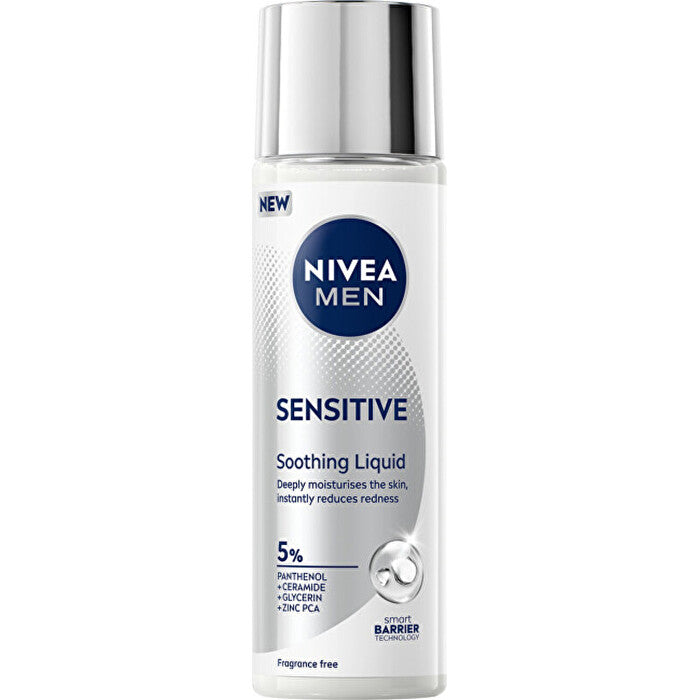 Nivea Men Sensitive Soothing Liquid - Lehký Zklidňující Fluid 100ml