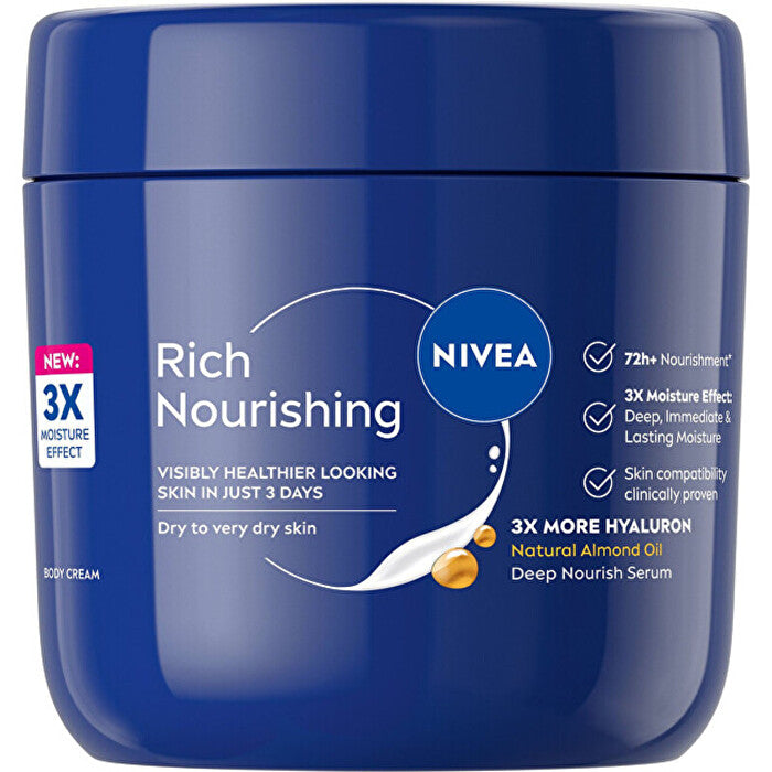 Nivea Rich Nourishing Body Cream - Tělový Krem 400ml